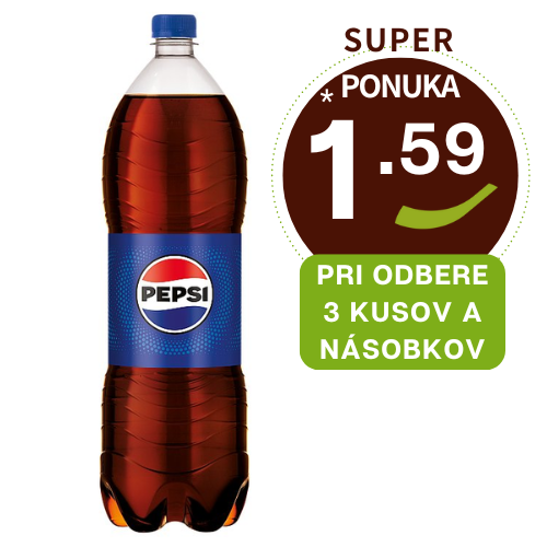 Limonáda s kolovou príchuťou original 2l Pepsi