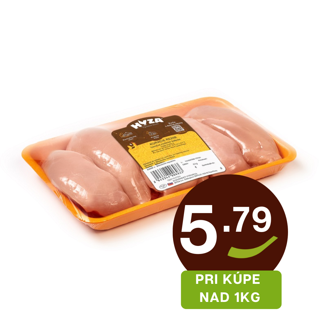 Kuracie rezne chladené RB Hyza Úprimné kurča